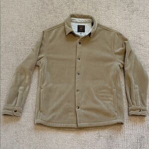 Men's Copper & Oak Tan Corduroy Shirt Jacket - Medium